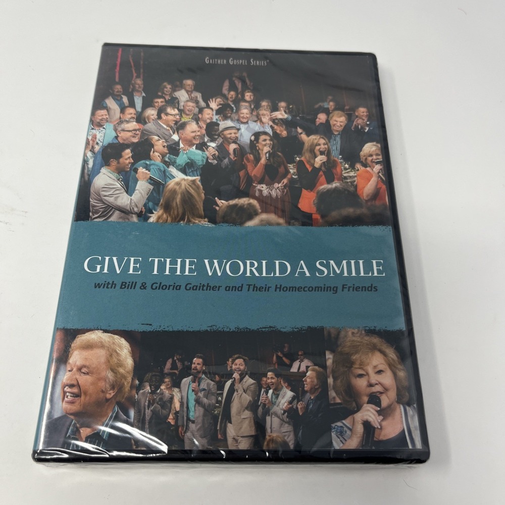 Give The World A Smile - Gaither Gospel‎ Series DVD NEW! Sealed!